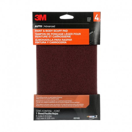 3M PAINT AND BODY SCUFF PAD