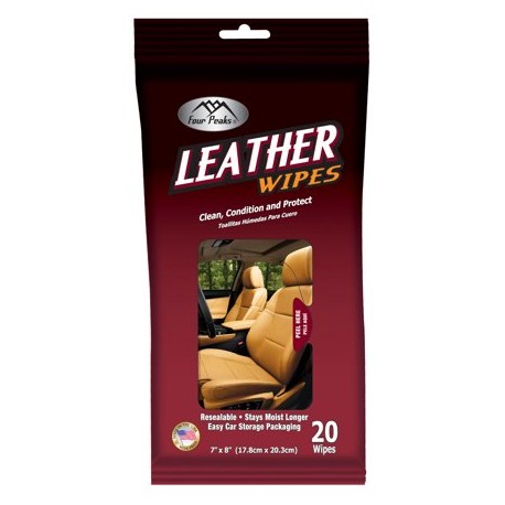 AUTO DRIVE LEATHER WIPES